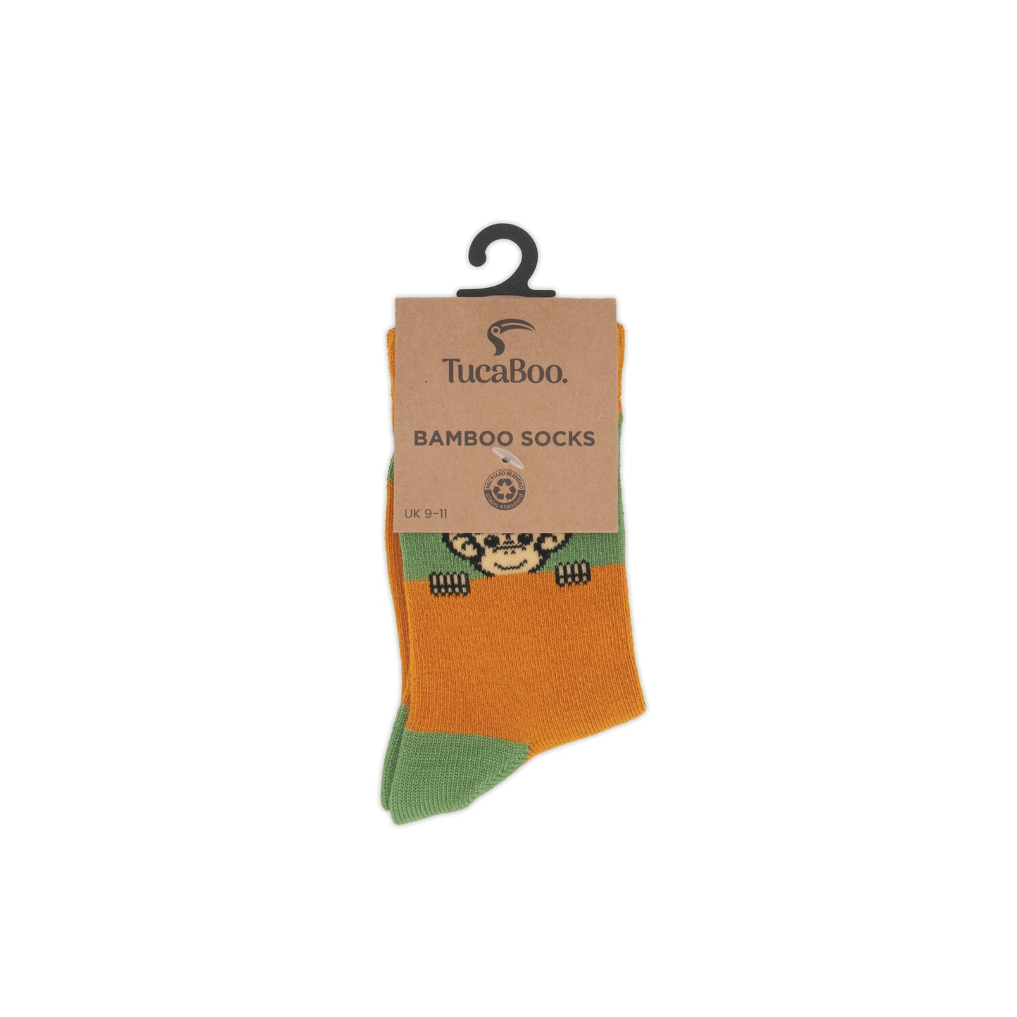 Peekaboo Monkey Childrens Bamboo Socks