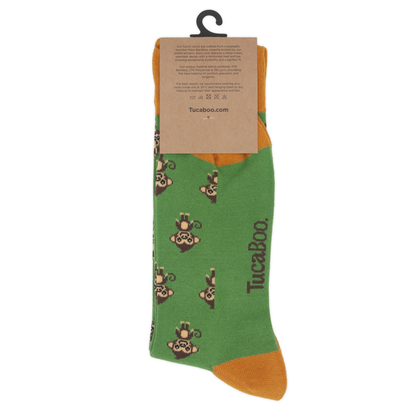 Monkeys Mens Bamboo Socks