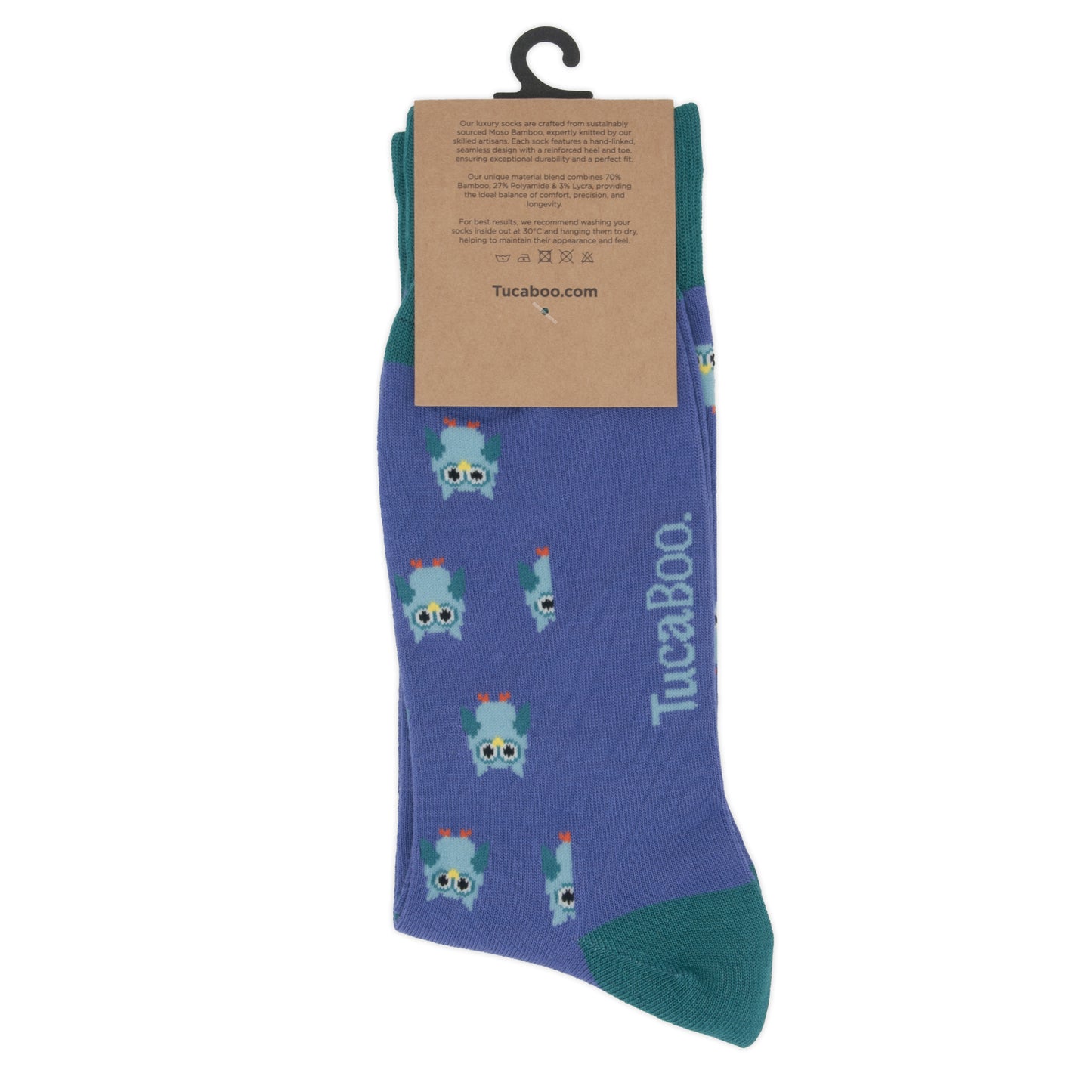 Owls Mens Bamboo Socks