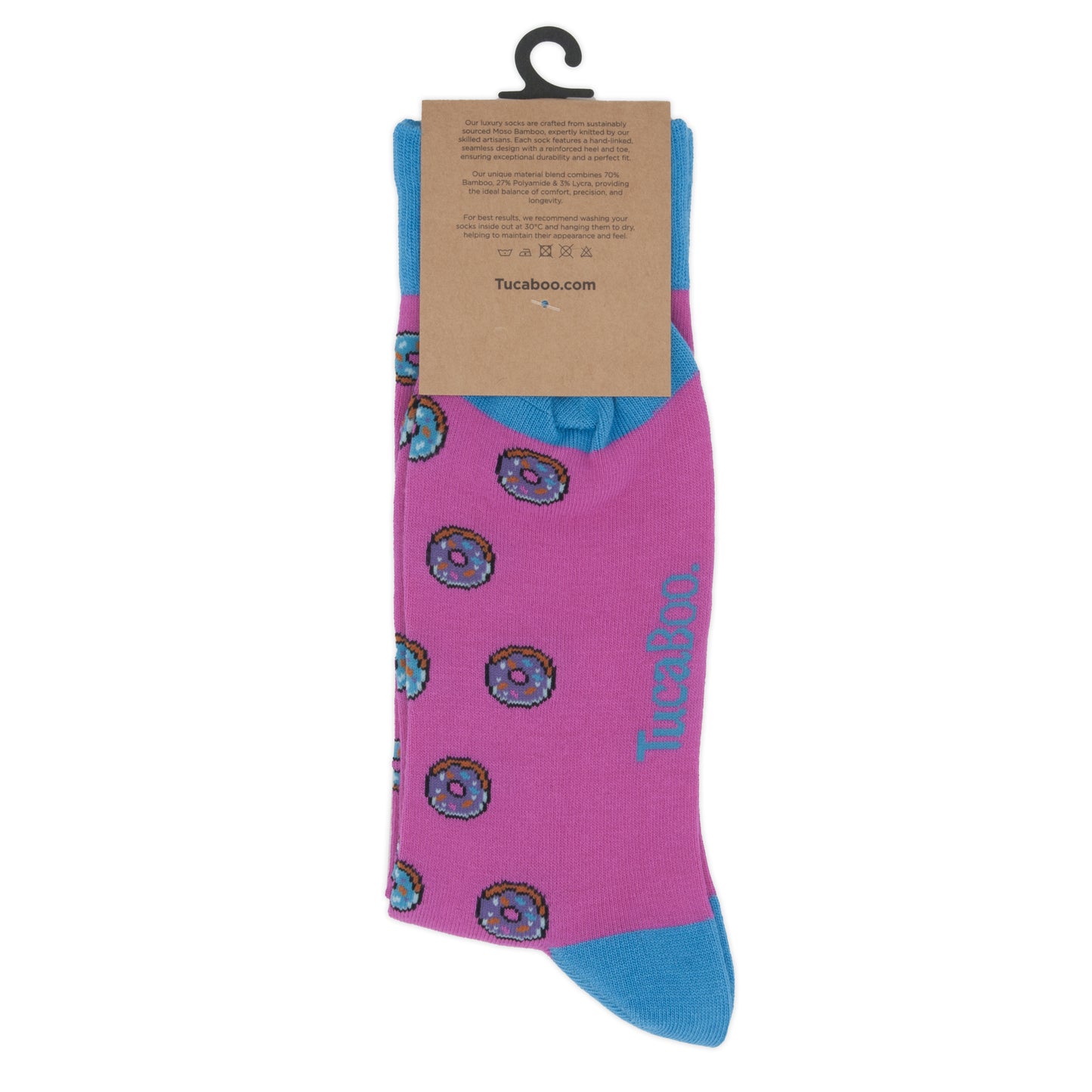 Donuts Mens Bamboo Socks