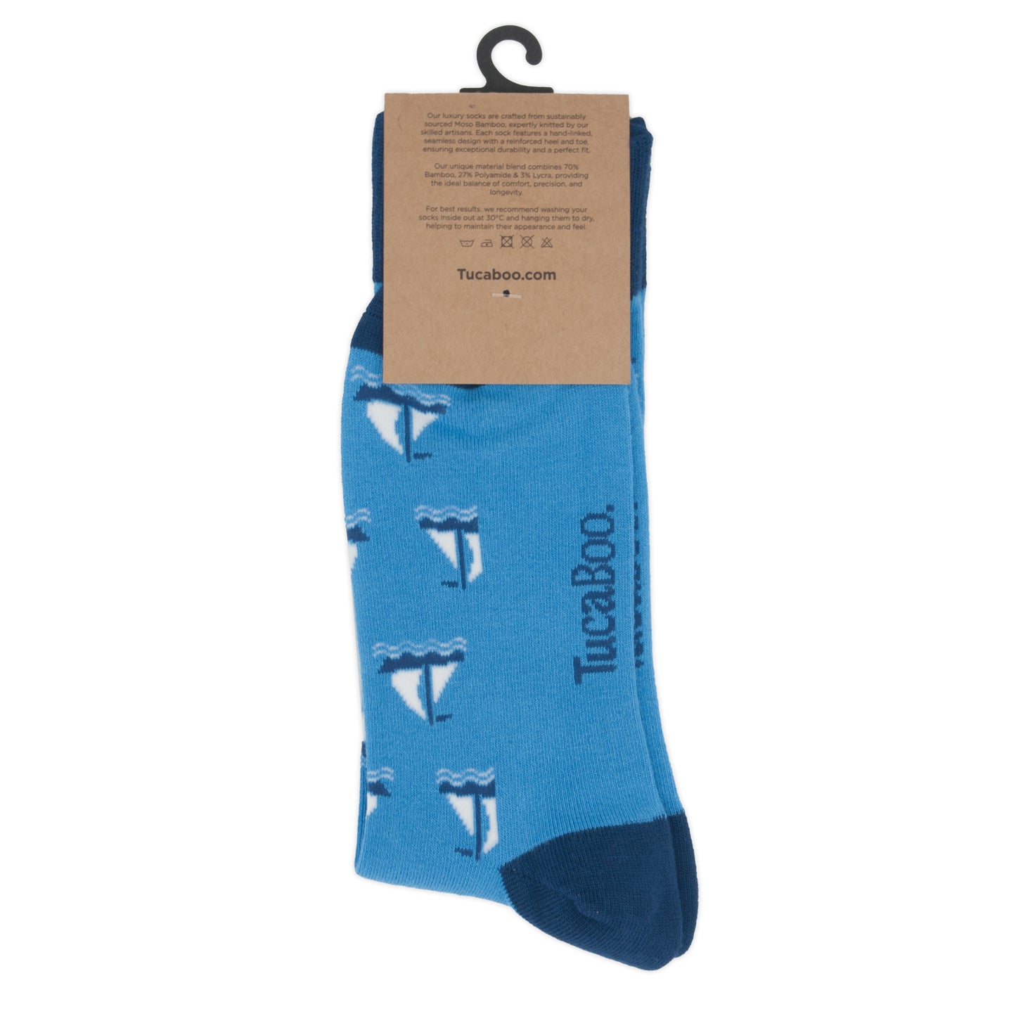 Boat Mens Bamboo Socks