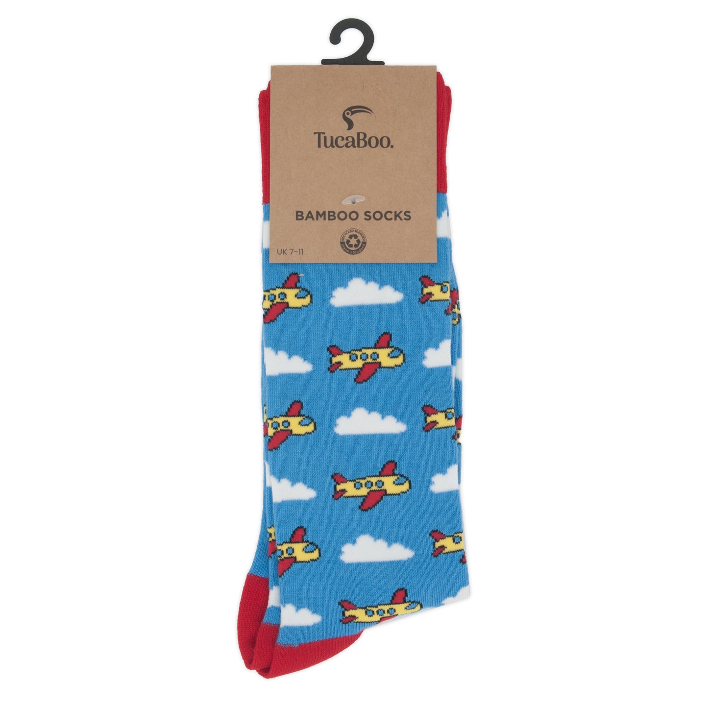Aeroplane Mens Bamboo Socks