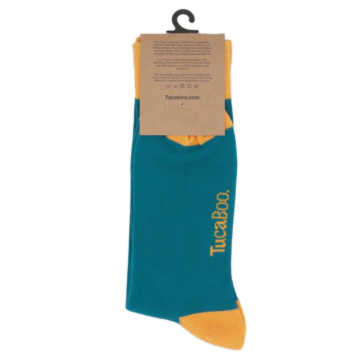 Raining Cats and Dogs Mens Bamboo Socks