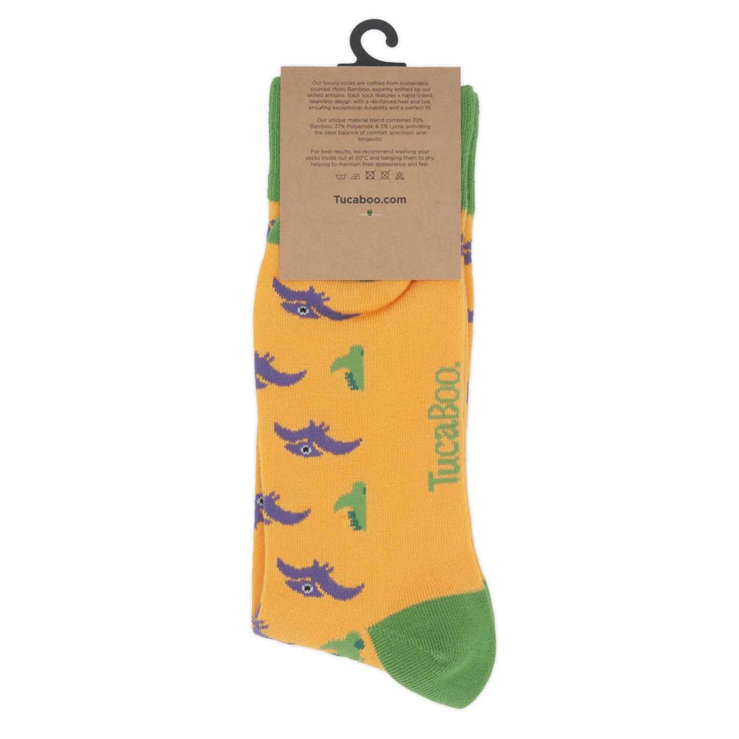 Dinosaur Mens Bamboo Socks