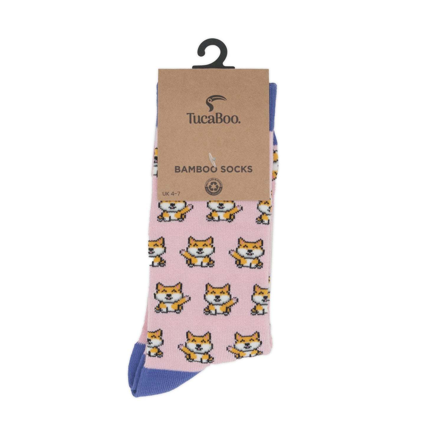Shiba Dog Womens Bamboo Socks