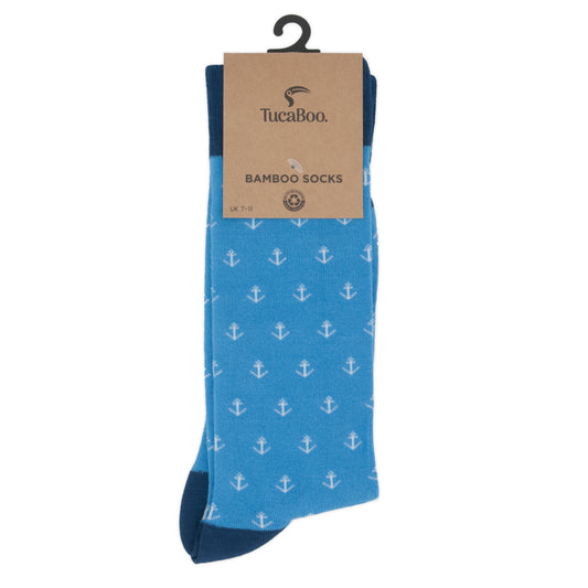 Anchor Mens Bamboo Socks