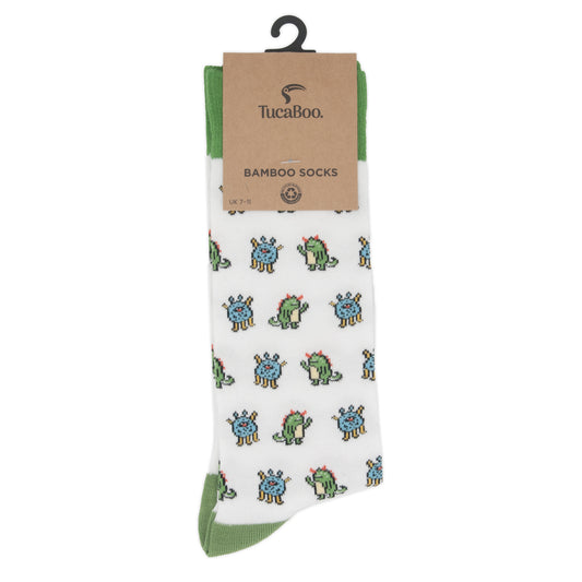 Monsters Mens Bamboo Socks