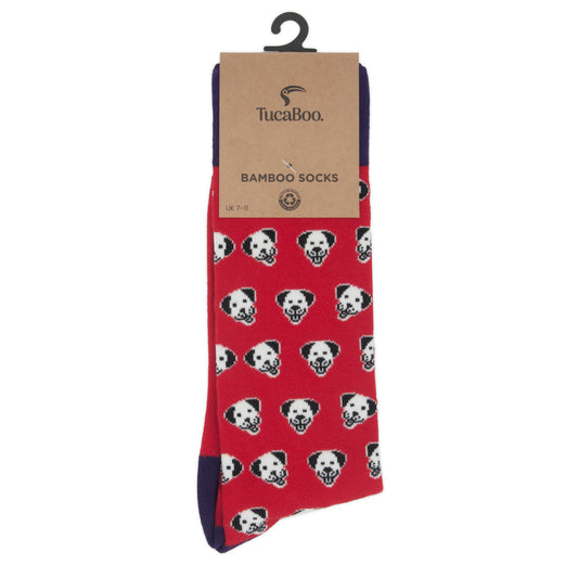 Dog Mens Bamboo Socks