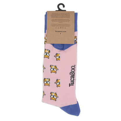 Shiba Dogs Mens Bamboo Socks
