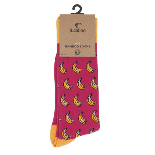 Banana Mens Bamboo Socks
