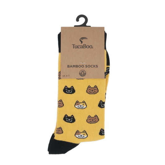 Cats Womens Bamboo Socks