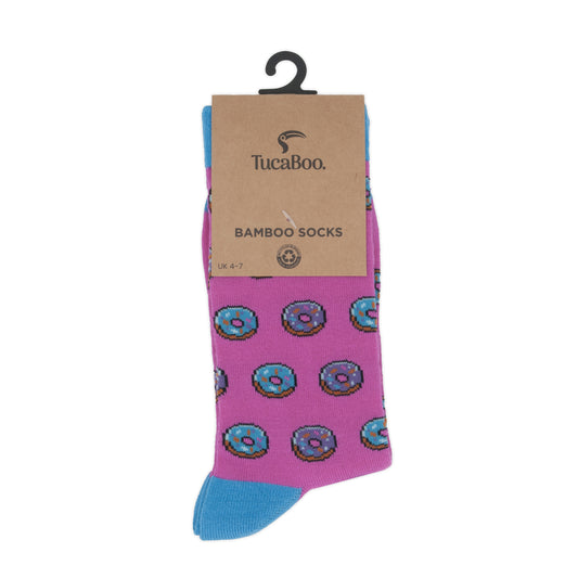 Donuts Womens Bamboo Socks