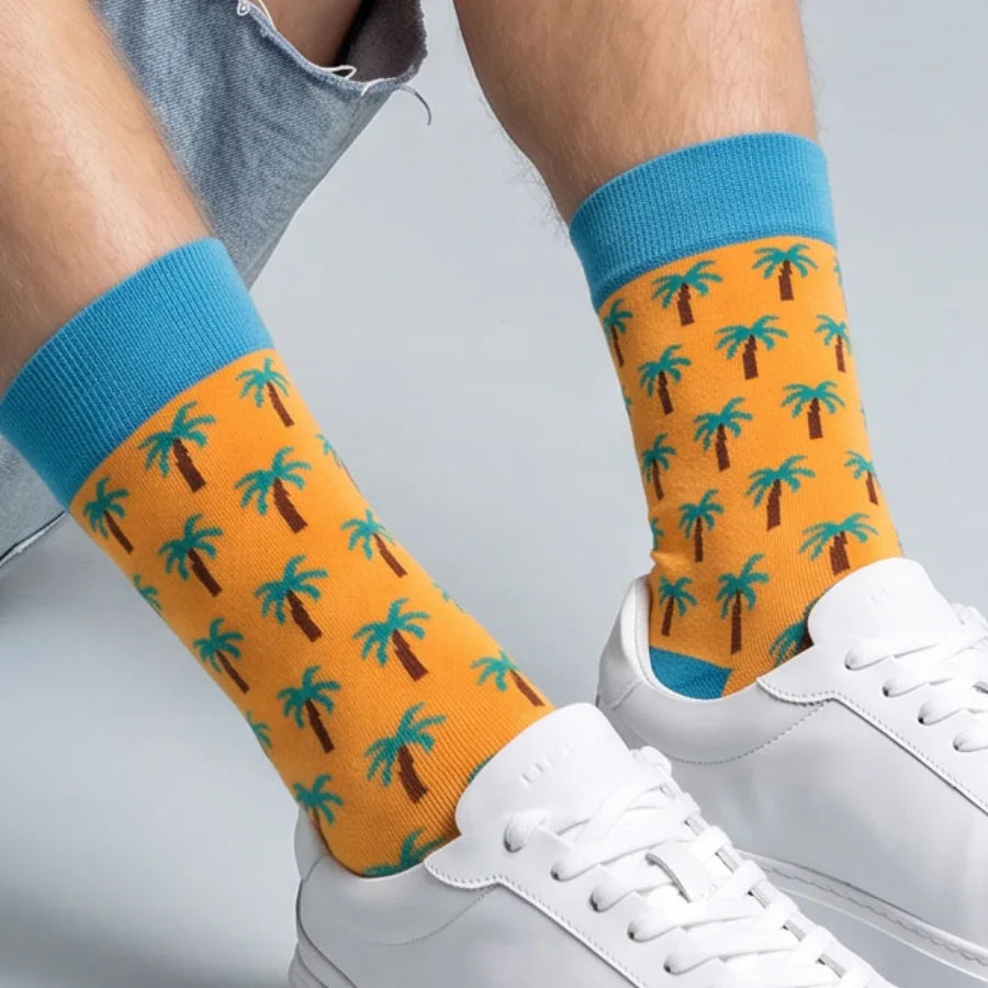Floral socks